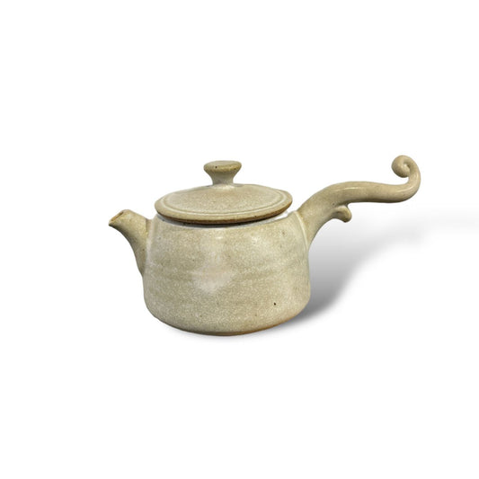 CERAMIC TEA POT WITH SIDE HANDLE