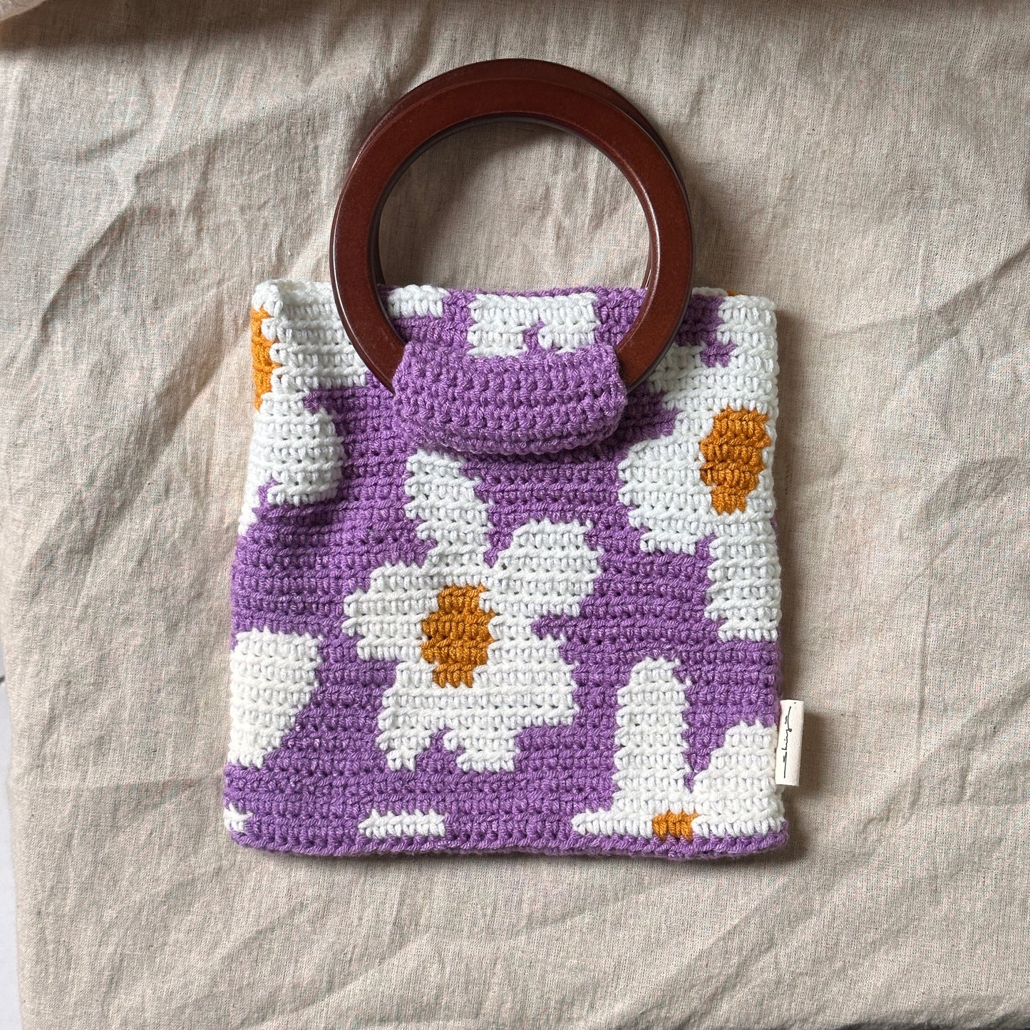 FLOWER HANDBAG